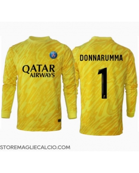 Paris Saint-Germain Gianluigi Donnarumma #1 Portiere Maglia Gara Terza Repliche 2024-25 Maniche Lunghe
